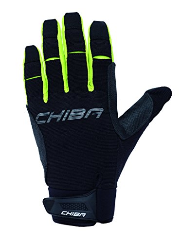 Chiba Erwachsene Gel Protect Pro Rollstuhlhandschuh, schwarz, L