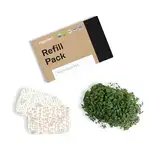 ingarden Microgreen Superfood Mix Keimsaat Pads - Nährstoffreicher Energie-Booster | Bio-zertifiziert | In nur 1 Woche vollständig gewachsen | 1 Monat Saatgutvorrat | 6 Saatpads