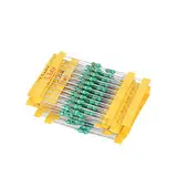 SIUKE Induktor,200Pcs φ0510 DIP Chromatischer Ringinduktor Sortiment Set Toleranz ± 10% Leistung 1W 20 Induktivität 1/10/100/2,2/22/220/3,3/33/330/4,7/47/470/6,8/680/15 / 150μH 1 /