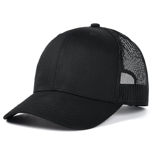 FURTALK Unisex Trucker Cap Basecap Herren und Damen aus Netzstoff Verstellbare Baseball Cap