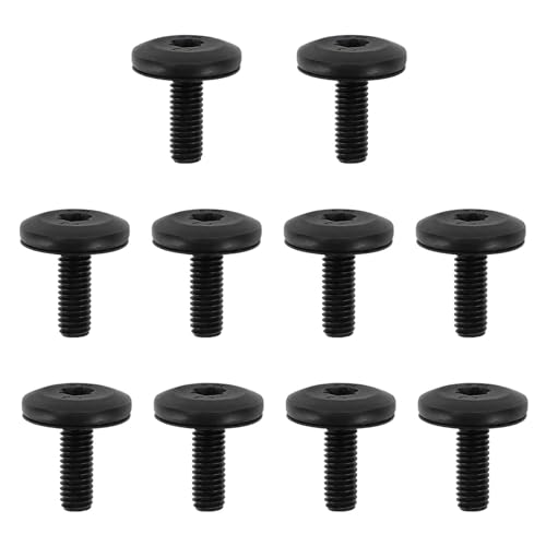 ECSiNG 10 Stück Auto-Frontblende Motorraum Scheinwerferschrauben Innenblume T30 M6x17 OE07146959923 Kompatibel mit BMW 1er-Reihe 3er-Reihe 57er-Reihe
