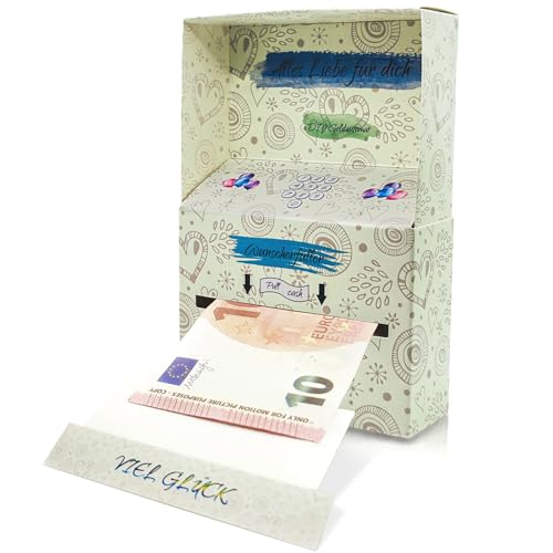 Dumeher Geldgeschenke Geburtstag DIY Geldautomat Überraschungsbox Hochzeit Geld Verpackung Cool Geldgeschenk Geburtstag Spardose für Bargeld Geschenk Ziehen für Geburtstag Hochzeit