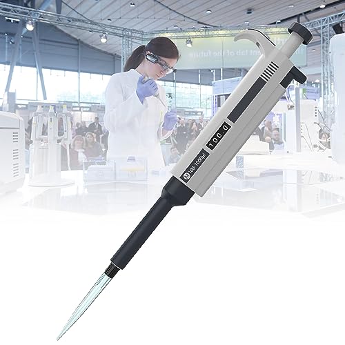 0,1 μl–10 Ml Digitale Mikropipette – Hohe Präzision/Keine Rückstände, Manuelle Einkanalpipette – Mit Pipettenspitzen + Multitool, Für Labore, Medizin, Biologie,0.5~10μl