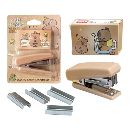 Novelty Animal Staplers, tragbarer Stapler für die Schule - Arbeitskarton, Portale Chine Capybara Staplers for Work