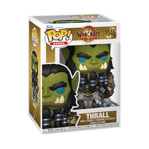 Funko Pop! Games: Wow - Thrall - World of Warcraft - Vinyl-Sammelfigur - Geschenkidee - Offizielle Handelswaren - Spielzeug Für Kinder und Erwachsene - Video Games Fans - Modellfigur Für Sammler