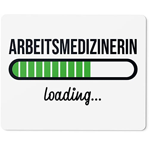 JUNIWORDS Mauspad Mousepad, Arbeitsmedizinerin Loading (6186799)