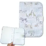 ZANDIA ® Baby Dokumentenhalter | Dokumentenhalter für Babys | Originelles Geschenk für Neugeborene | Baby Organizer | Dokumentenmappe Baby und Schwangerschaft (Sabana)