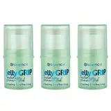 essence jelly GRIP undereye primer stick, Augenpflege, Transparent, feuchtigkeitsspendend, pflegend, grundierend, strahlend frisch, vegan, ölfrei, ohne Parfüm, ohne Alkohol, 3er Pack (3x4.6g)