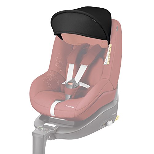 Maxi-Cosi Sonnenverdeck, Sonnenschutz passend für Pearl, Pearl Smart, Pearl One, Tobi, Tobifix, Rubi, Axiss und Milofix, black (schwarz), 1 Stück (1er Pack)