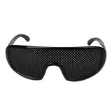 Uoqpty Sehkorrektur Brille Mit Lochblende - Sehstärkeverbesserung Brille,Korrektive Sehhilfe Für Lesen Arbeit Studium Zuhause Innenbereich Draußen Männer Frauen Tägliches Sehen