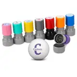 Vlagots Benutzerdefinierte Golfball-Stempel, Personalisiertes Monogramm, Name, Golfball-Stempel-Marker, Selbstklebend, Langlebiger Golfball-Stempel, Wiederverwendbare Golfball-Markierung für Golfer