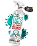 Mapeau CPAP Desinfektion Spray, 500ml Geruchlos Silikon Desinfektionsmittel für CPAP Reiniger und Sauerstoffzubehör aus Silikon, Gummi, Kunststoff