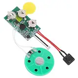 Goshyda DIY Grußkarten-Chip, 60 Sekunden Wiederholbare Loop- Voice Sound Chip-Modul für Weihnachtskarten, Geschenkboxen, Kinderspielzeug