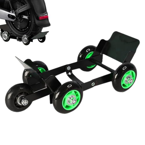 Radwagenheber, Motorradwagenheber | Rad-Dolly-Set mit 4 Auto-Rad-Dolly-Rad-Dollys - Reifenheber mit Multi-Lager-Design, Motorrad-Mover für Motorräder, Elektrofahrzeuge