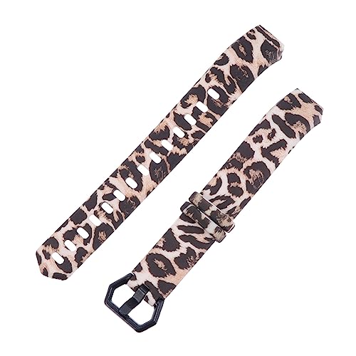 SECFOU 1 Stk Gurt kreative Uhrenarmbänder Zappelarmband für Kinder Smartwatch für Frauen Armbanduhren Kinderuhr kloben verstellbar einhandzwinge Kinderarmbänder Handschlaufe tpe Leopard