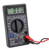 Digital-Multimeter Amp Volt Ohm Tester Große Bildschirmanzeige 1999 Max Wert für Automobil-Haushaltsgeräte (DT-830B schwarz)