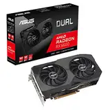 ASUS Dual Radeon RX 6600 V2 8GB GDDR6 Gaming Grafikkarte (AMD Radeon RX6600, PCIe 4.0, 1x HDMI 2.1, 3X DisplayPort 1.4a, DUAL-RX6600-8G-V2)