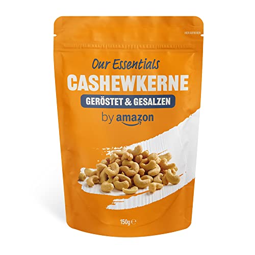 by Amazon Cashewkerne geröstet & gesalzen, 150g (1er-Pack)
