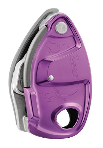 PETZL - Sicherungsgerät GRIGRI + - Unisex, Lila, Einheitsgröße