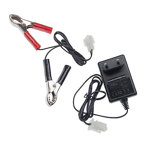 vhbw Universal Netzteil für Diverse Rasenmäher, Mähroboter-Starterbatterie z.B. kompatibel mit Honda, Briggs Stratton, Viking UVM. - AC/DC Adapter
