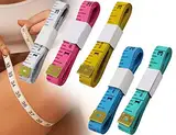 ZoeTekway 5 Stück maßband, maßband körper, 150cm Weiches Maßband, Farbe schneidermaßband, körpermaßband, massband, Beidseitiges Maßband