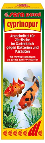 sera pond cyprinopur 250 ml - Arzneimittel gegen häufige Erkrankungen im Teich