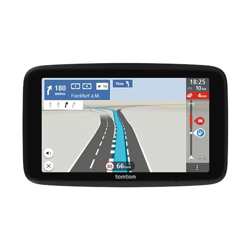 TomTom Pkw-Navi GO Classic 2nd (5 Zoll, Stauvermeidung Dank TomTom Traffic, Karten-Updates Europa inklusive, Updates über WiFi, dynamischer Fahrspurassistent, integrierte, umkehrbare Halterung)