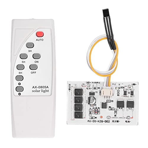 Drahtloser Solarlicht-Fernbedienungs-tragbarer Empfindlicher Solarlichtschalter für LED-Streifen-Lampenperle