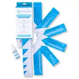 Lens-Aid Sensor Reinigungsset mit Swabs und Flüssig-Reiniger für Vollformat Kameras: 12x Mikrofaser Swab 24 mm einzeln verpackt inkl. Liquid