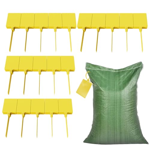 Versandetiketten – Sicherheitskabelbinder Markierungsanhänger, Plastiketikett Selbstverriegelnde | Logistiketiketten Schreibfläche Für Kabel, Anlagenkennzeichnung, Transportorganisation Logistikdienst