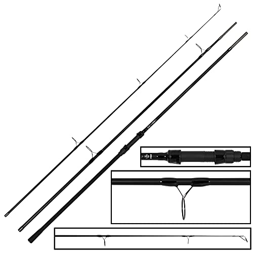 FOX EOS Pro Rod 12ft 3lb - Karpfenrute zum Karpfenfischen, Angelrute zum Angeln auf Karpfen, Grundrute, Rute zum Boilieangeln