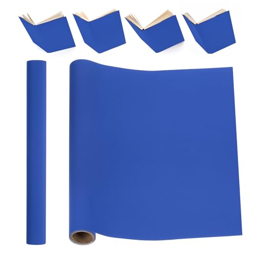 PATIKIL 40"x16" Buchbindetuch, Leinen Buchumschlag Buchbinderei Reparaturtuch Buchbindetuch für Buchbinderei Buchkunst Nähen DIY Handwerk, Blau