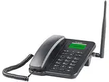 simvalley Communications Telefon: GSM-Tischtelefon mit SMS-Funktion und Akku, ohne Vertrag & SIM-Lock (Telefon mit Simkarte, Tischtelefon mit SIM Karte, Schnurgebundenes Senioren)