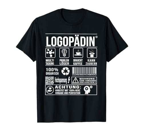 Logopäde Logopädin Logopädie Humor T-Shirt