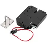 Tlily Elektrisches Magnetschloss, 12 V, 2 A, 150 kg, ausfallsichere Haltekraft, elektromagnetisches Türzugangskontrollsystem, Schrankkästen