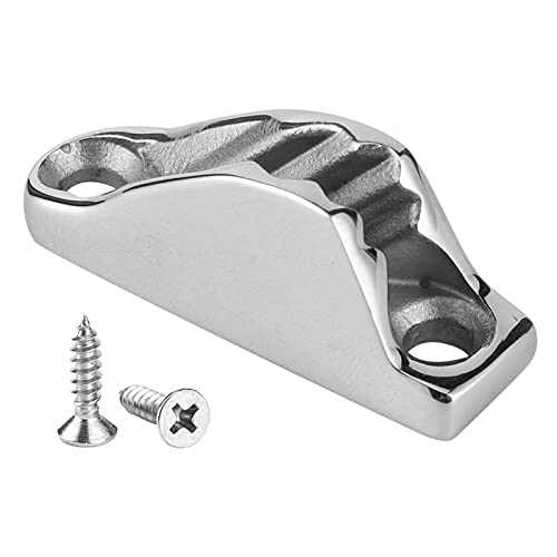 Akozon Seilklemme Edelstahl, Bootsklemme Klemme Seilklemme Jam Grip Bootszubehörteile Segelkajak Marine Zubehör für Seilklemme für Boot Seilklemme Bootsklemme Bootsklemme Seilklemme Jam Cleat Clam Cl