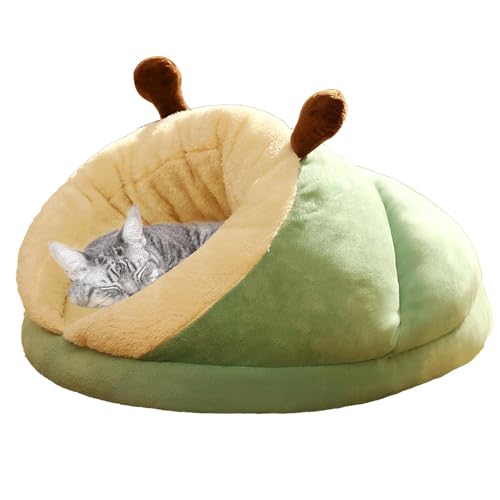 Katzenhöhlen für Indoor-Katzen, verdicktes Winter-Katzenhaus-Katzenschlafbett, weiches Indoor-Katzenhaus-Haustierhöhlenbett für Heimtiergeschäfte