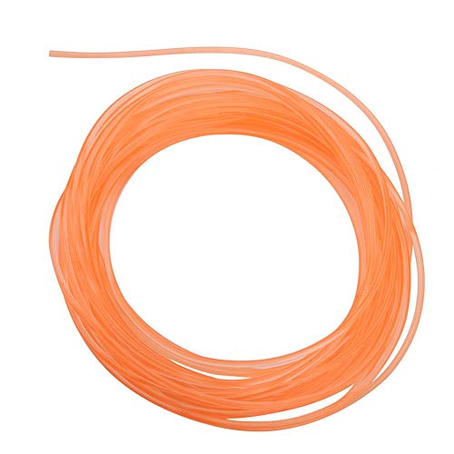 PU-Polyurethan-Rundriemen OD 3mm GläNzender Polyurethan Rundriemen 10m Glatte OberfläChe Orange,Zubehör für Elektrowerkzeuge