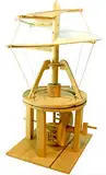 Fun Trading 4118 Holzbausatz Leonardo Da Vinci Helikopter, braun