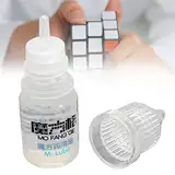 Silikonöl für Magic Cube,3 ml transparentes Silikonöl schmiermittel für Magic Cube,zur Verbesserung der magischen Würfelgeschwindigkeit,Schmierung von Speed Cube Öl Magic Cube Zubehör