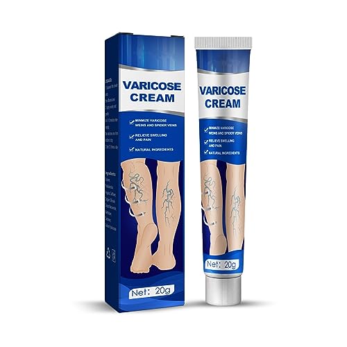 Varicose Veins Creme,Krampfadern Creme Gegen,Creme gegen Besenreiser,Besenreiser Creme,Krampfadern und Besenreiser Entfernen,Varicose Vein & Soothing Leg Cream, Improve Blood Circulation for Legs