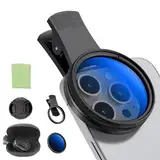 CPL Filter, 52mm Polfilter, Handy Kamera Objektiv für iPhone16, 15, 14, 13, 12, 11, Xiaomi und andere Smartphones