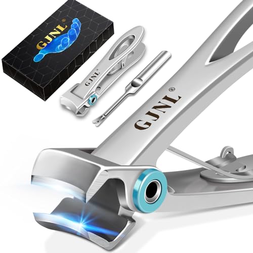 Nagelknipser für Dicke Nägel - 16mm Wide Kieferöffnung Nagelzwicker Nail clipper, Edelstahl Groß Fußnagelzange Zehennagelknipser Nagelzangen für Senioren Männer