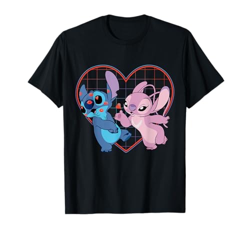 Disney Lilo und Stitch Engel Kuss T-Shirt T-Shirt