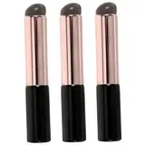 UKCOCO 3Stücke Silikon Lippenpinsel Wiederverwendbare Lippenapplikatoren für Lipgloss Hautfreundliche Make Up Tools für Zuhause und Kosmetikgeschäfte Praktisch