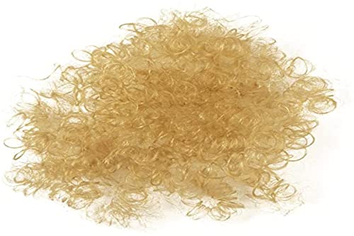 Rayher Engelshaar, goldblond, Beutel 10 g, Engelslocken, Puppenhaar, Christbaumschmuck, Flowerhair, 7650206