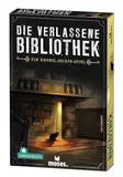 moses. Verlag GmbH 90351 Die verlassene Bibliothek | Escape Spiel in der Schachtel | Spielmaterial wieder verwendbar | Ab 12 Jahren | Für 1-4 Spieler, White