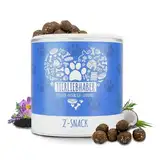 TIERLIEBHABER - Z-Snack (350g) | Optimale Belohnung für Hunde in der Saison | Mit Schwarzkümmelöl und Kokosraspel | 2 Monatsrationen für mittelgroße Hunde