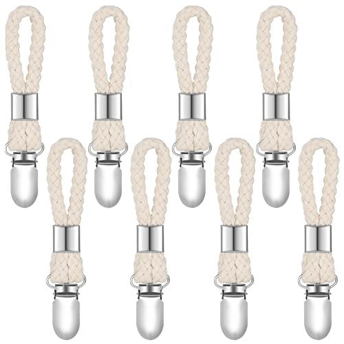 SOSPIRO 8 Stücke Aufhänger für Handtücher Handtuch Clips Towel Clips Handtuchclip Aufhänger mit Schlaufen Eignen Sich Zum Von Häusern Schränken Und Badezimmern