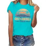 Generisch Oversized Tshirt Damen Oversize Sommer Baumwolle Tshirt Rundhals Locker Lächeln Drucke Kurzarm T-Shirt Übergroße Casual Basic Top